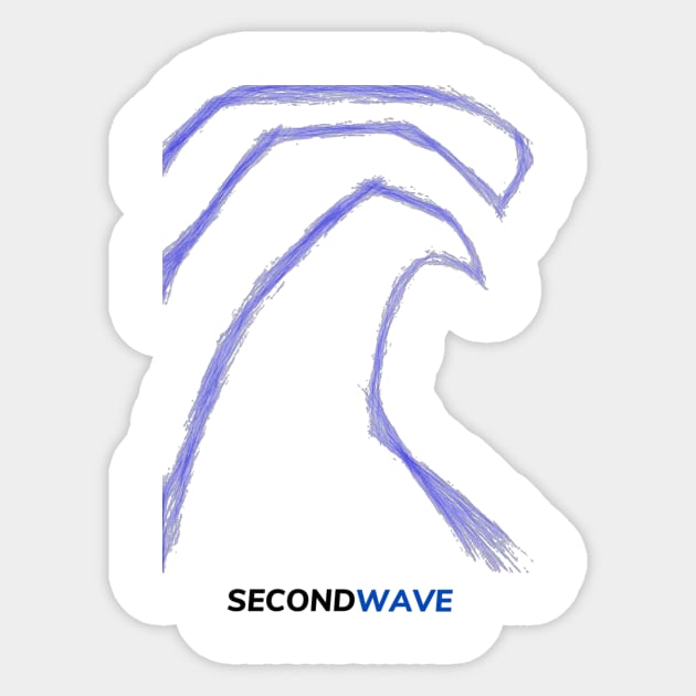 Secondwave 34 Sticker by Second Wave Apparel